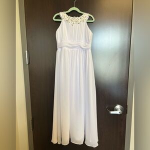 Elegant White Kids Dress